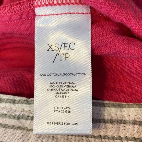 CABI 4124 CHEEKY TOPPER PINK CORDUROY BUTTON DOWN JACKET XS NWOT - Picture 10 of 11